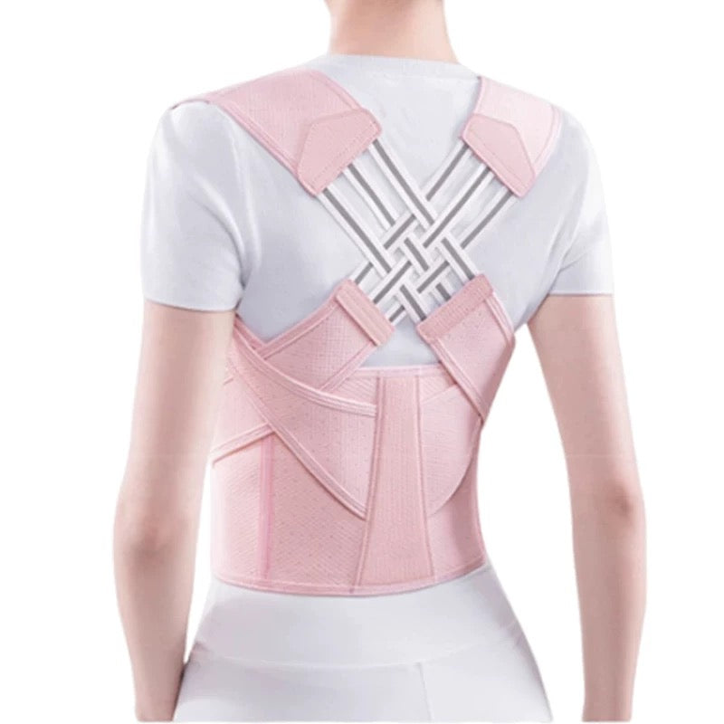 Flexible back and waist posture corrector